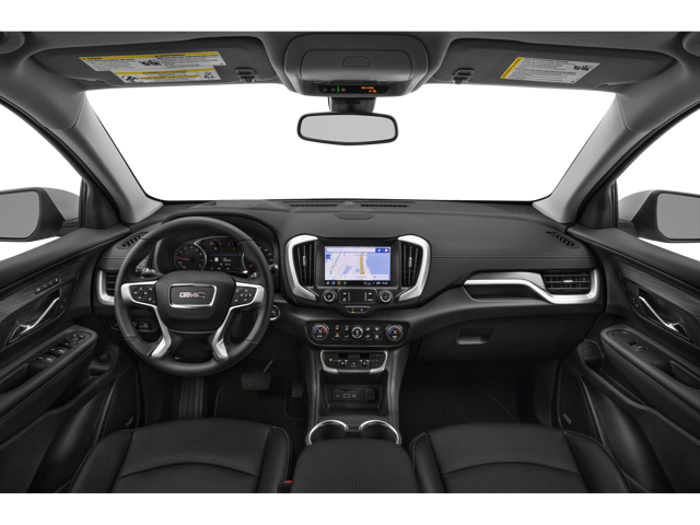Experience the front view of the 2024 GMC Terrain Denali