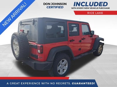 2016 Jeep Wrangler Unlimited Sport