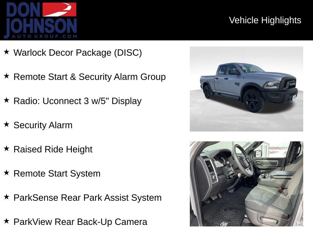 2021 RAM 1500 Classic Warlock