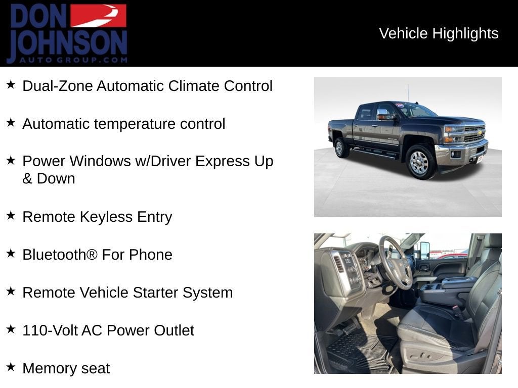 2015 Chevrolet Silverado 2500 HD LTZ