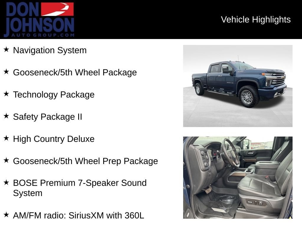 2020 Chevrolet Silverado 2500 HD High Country