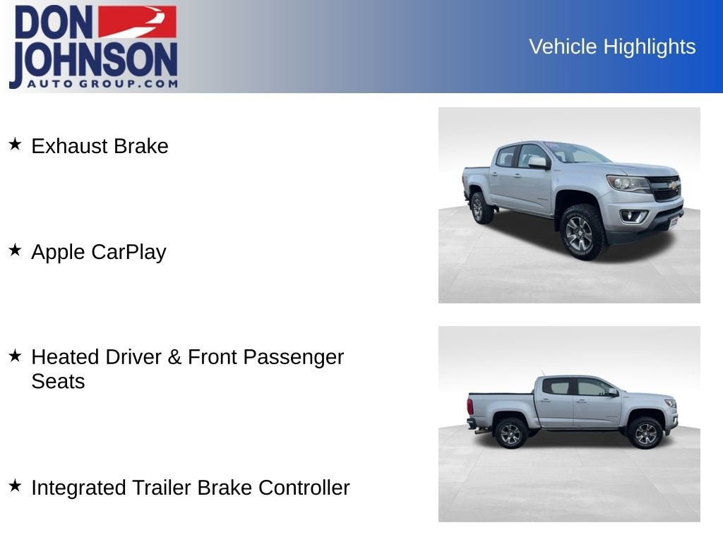 2017 Chevrolet Colorado 4WD Z71