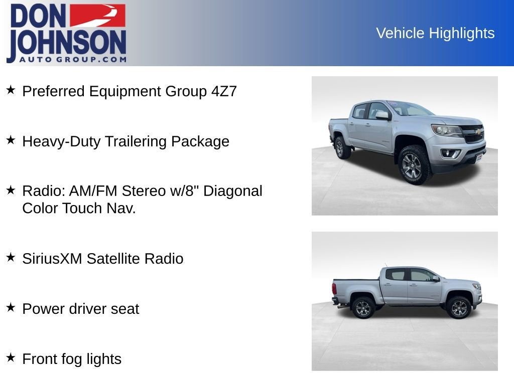 2017 Chevrolet Colorado 4WD Z71