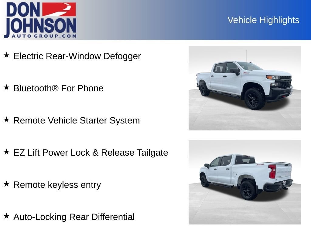 2021 Chevrolet Silverado 1500 Custom Trail Boss