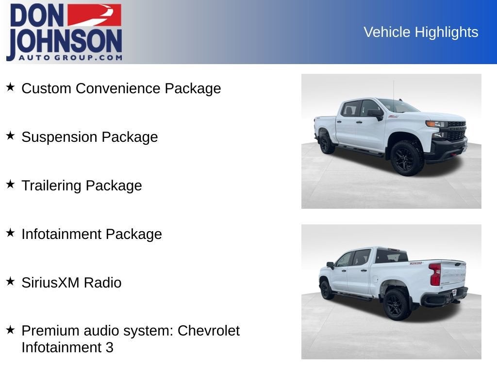 2021 Chevrolet Silverado 1500 Custom Trail Boss