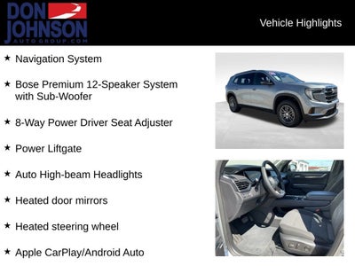 2025 GMC Acadia Elevation
