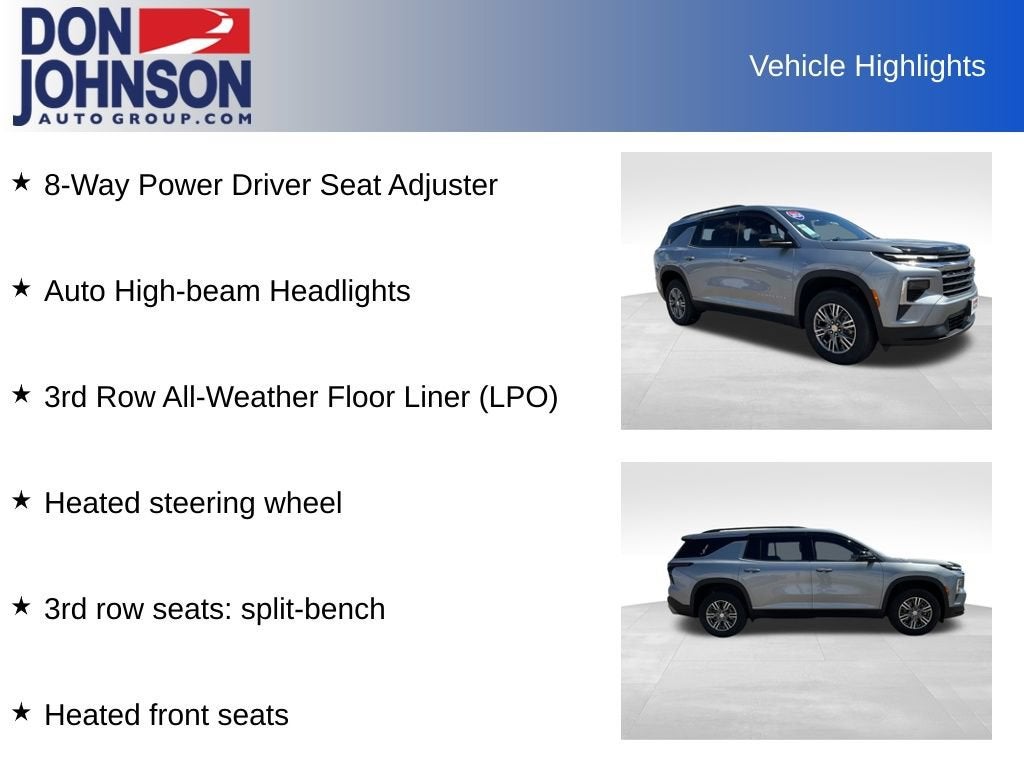 2024 Chevrolet Traverse LT