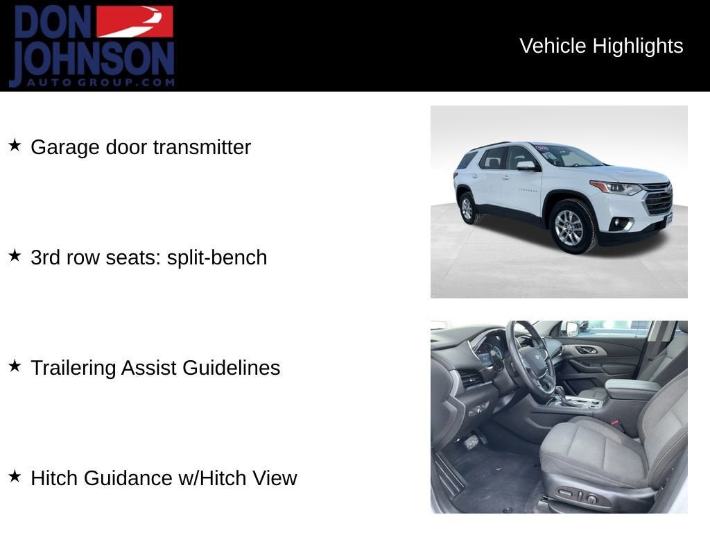 2020 Chevrolet Traverse LT Cloth