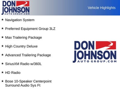 2021 Chevrolet Tahoe High Country