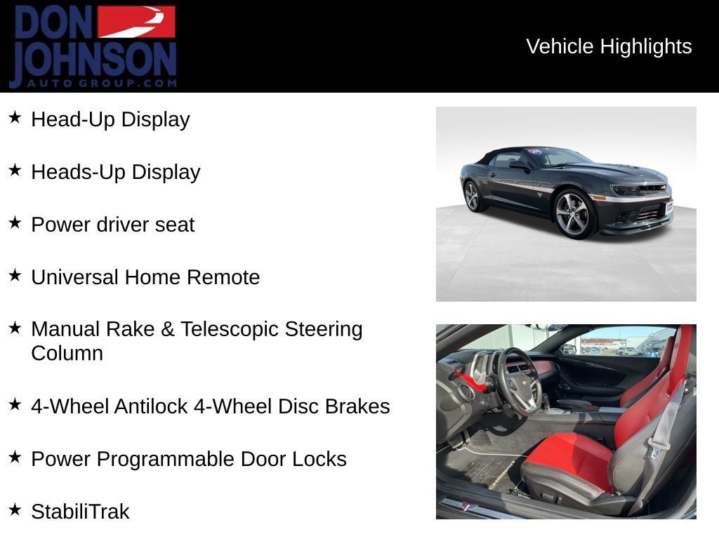 2015 Chevrolet Camaro SS