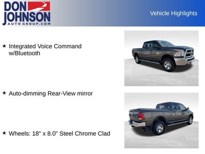 2018 RAM 2500 Tradesman Crew Cab 4x4 6'4" Box