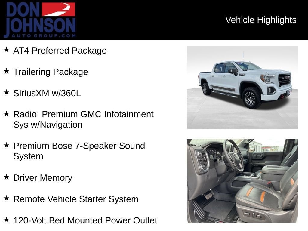 2021 GMC Sierra 1500 AT4