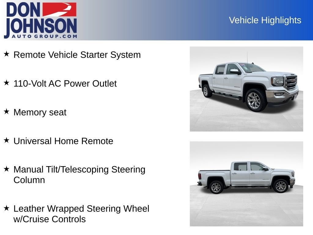 2018 GMC Sierra 1500 SLT