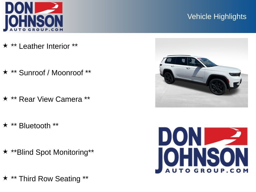 2024 Jeep Grand Cherokee L Altitude X 4x4