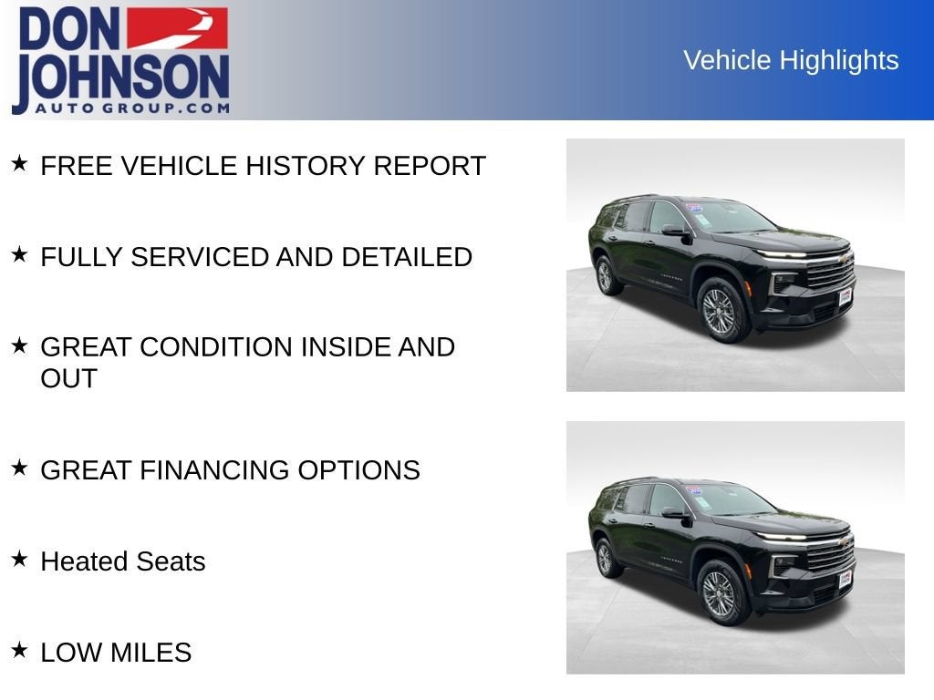 2025 Chevrolet Traverse LT