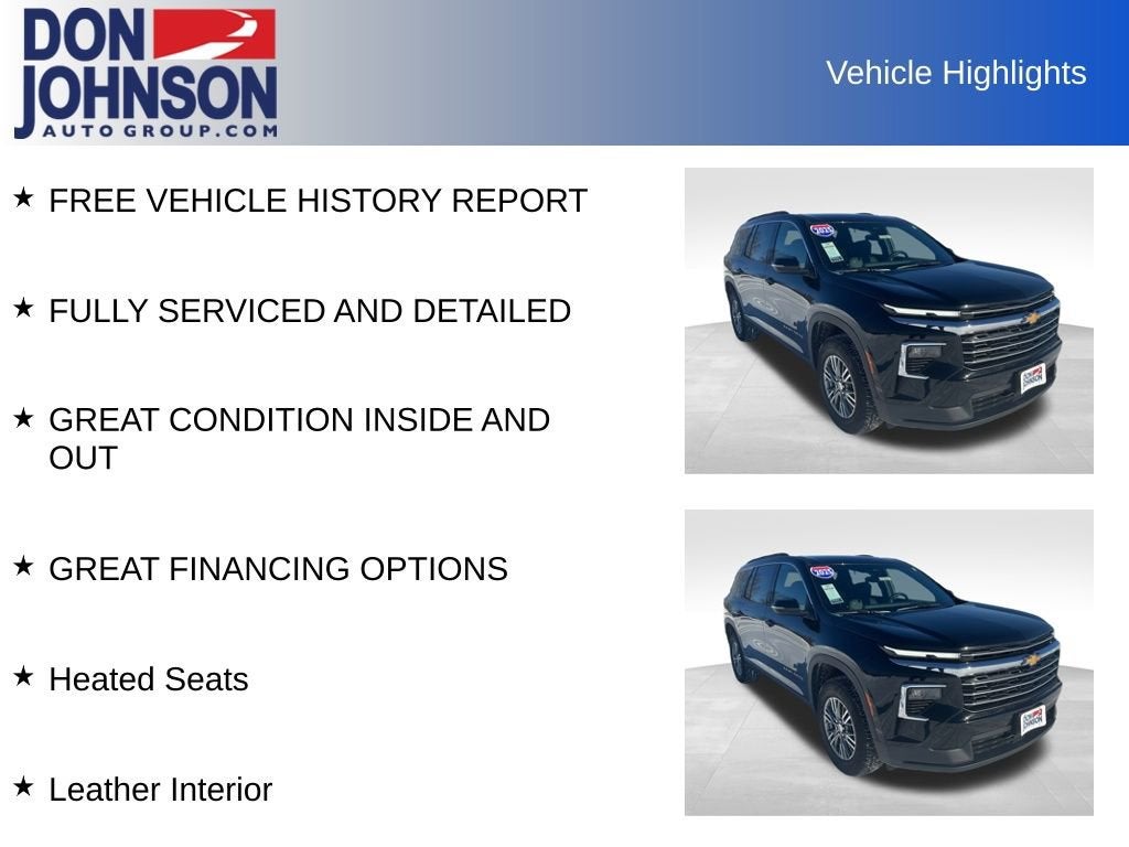 2025 Chevrolet Traverse LT