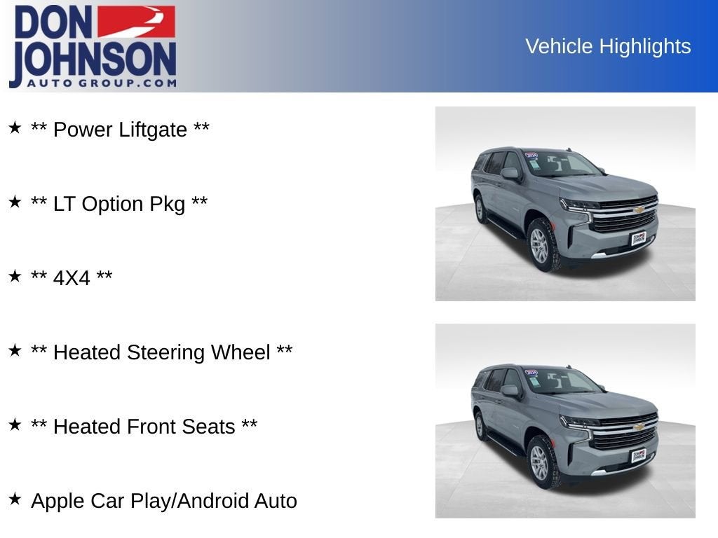 2024 Chevrolet Tahoe LT