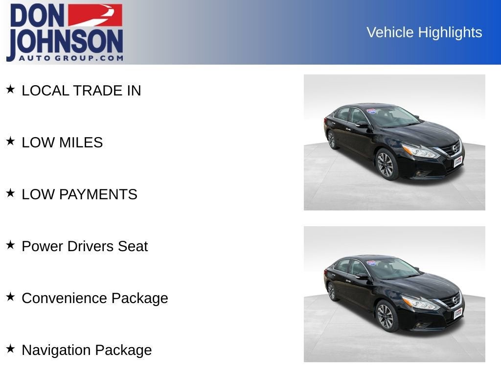 2016 Nissan Altima 2.5 SV