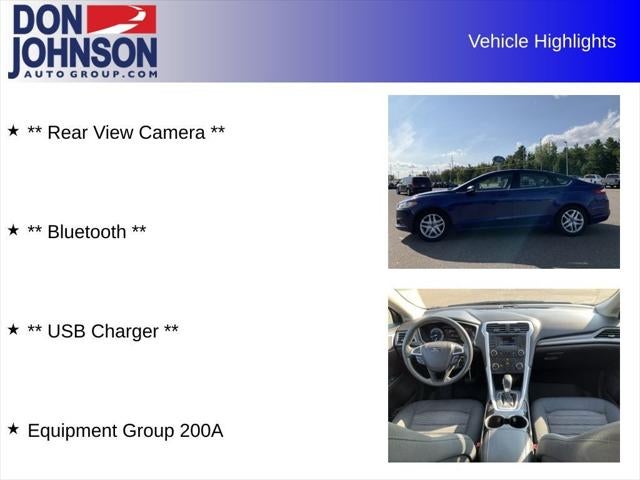 2016 Ford Fusion SE