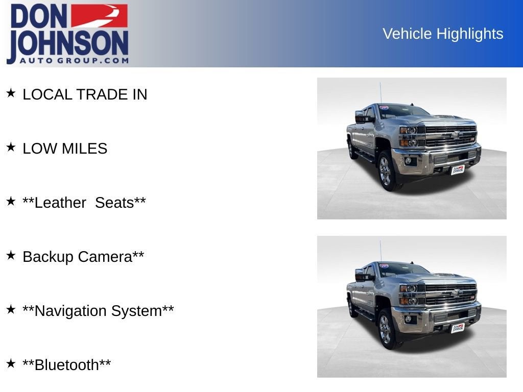 2017 Chevrolet Silverado 2500 HD LTZ