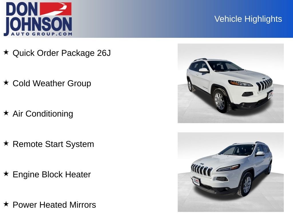 2018 Jeep Cherokee Latitude 4x4