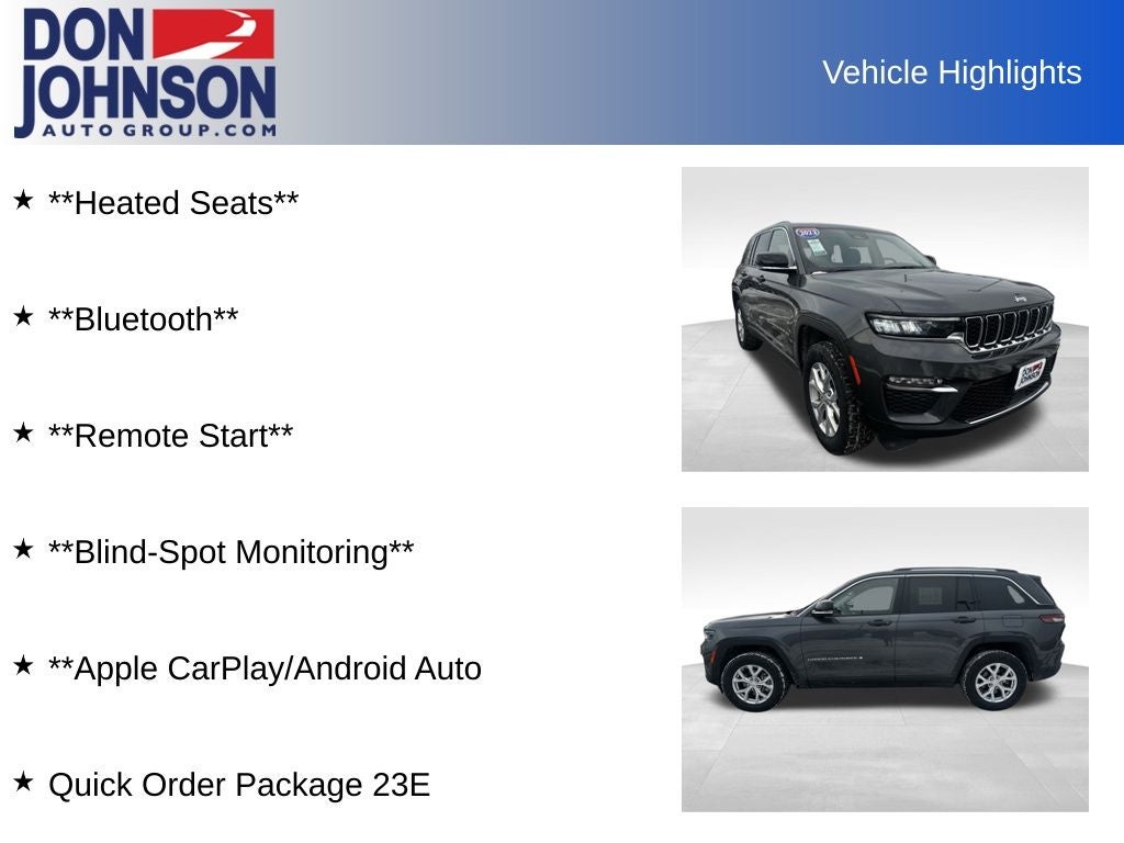 2023 Jeep Grand Cherokee Limited 4x4
