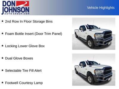2024 RAM 3500 Big Horn Crew Cab 4x4 8' Box