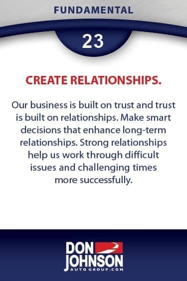 Fundamental 23 - Create Relationships