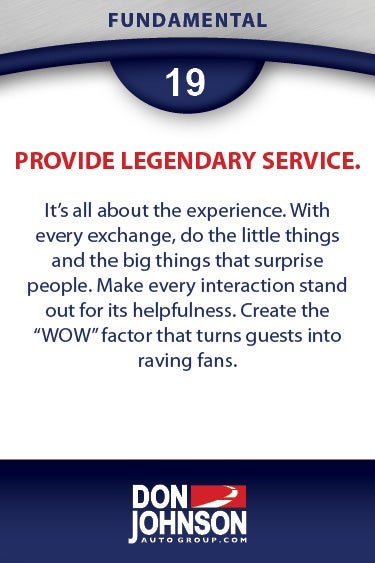 Fundamental 19 - Treat Each Other Like Family