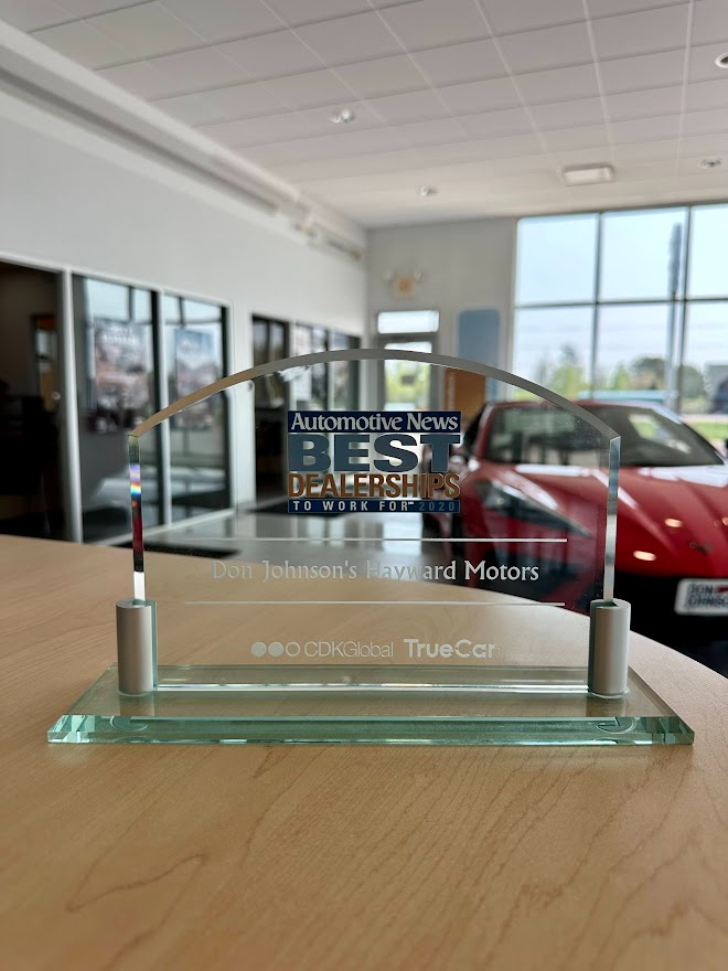 Award - Don Johnson's Ladysmith Motors in Ladysmith WI