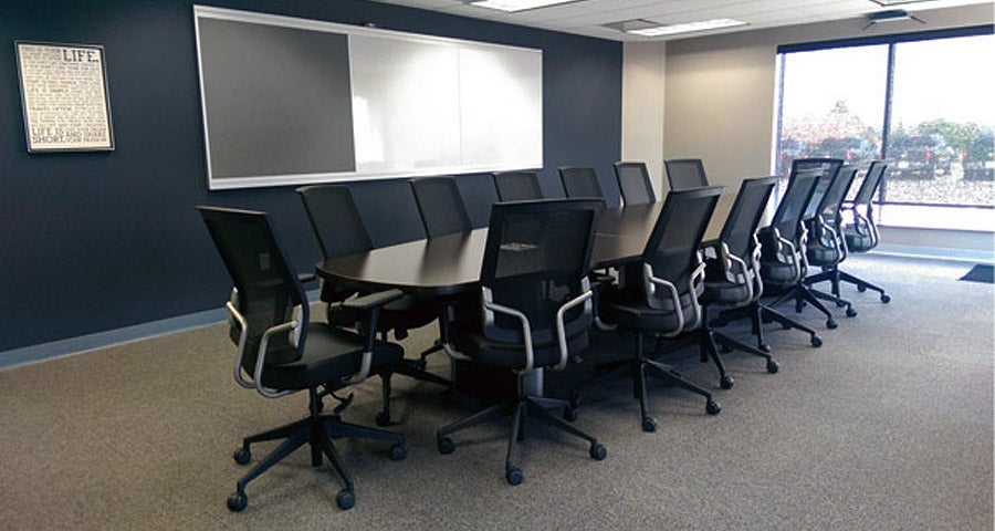 Don Johnson's Ladysmith Motors conference room